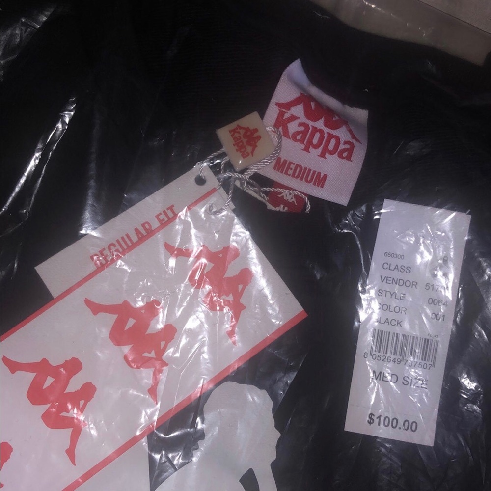 black kappa mens crewneck - Picture 3 of 3